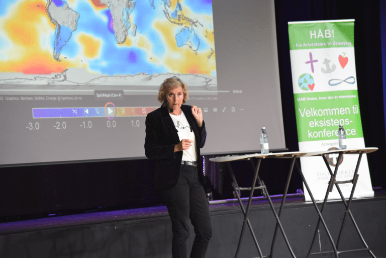 Connie Hedegaard på Eksistenskonference